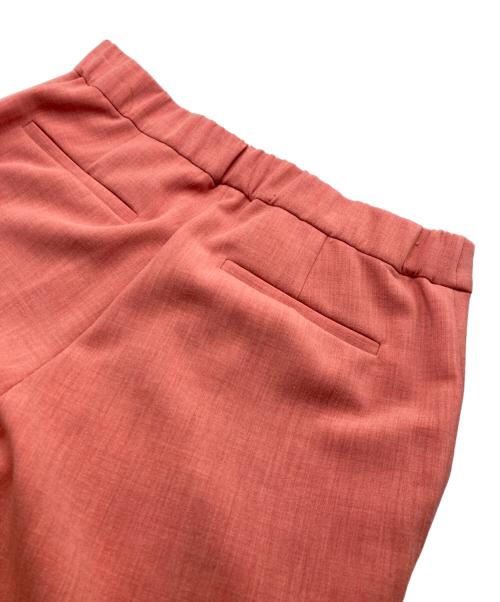 theory luxe（セオリーリュクス）theory luxe (セオリーリュクス) COSIMO PELIN 裾スリットパンツ ピンク サイズ:SIZE 38の古着・服飾アイテム