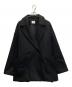 CITYSHOP（シティショップ）の古着「“O”PECOLAMB DOUBLE コート 2」｜ブラック
