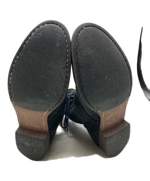 glamb（グラム）glamb (グラム) サイドジップスウェードブーツ ブラック サイズ:2の古着・服飾アイテム