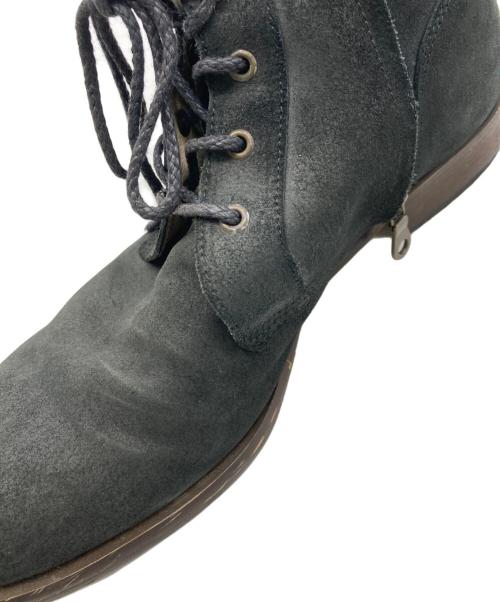 glamb（グラム）glamb (グラム) サイドジップスウェードブーツ ブラック サイズ:2の古着・服飾アイテム