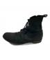 glamb (グラム) サイドジップスウェードブーツ ブラック サイズ:2：4000円