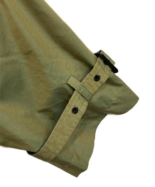 Soffitto（ソフィット）Soffitto (ソフィット) シャンブレーポンチョトレンチコート グリーン サイズ:3の古着・服飾アイテム
