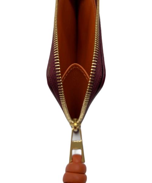 LOEWE（ロエベ）LOEWE (ロエベ) ノット コインカードホルダー パープルの古着・服飾アイテム