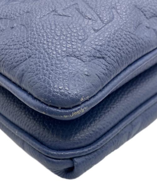 LOUIS VUITTON（ルイ ヴィトン）LOUIS VUITTON (ルイ ヴィトン) ショルダーバッグ ブルーの古着・服飾アイテム