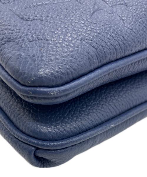 LOUIS VUITTON（ルイ ヴィトン）LOUIS VUITTON (ルイ ヴィトン) ショルダーバッグ ブルーの古着・服飾アイテム