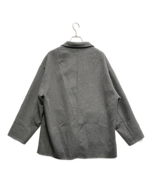 Spick and Span（スピック＆スパン）Spick and Span (スピックアンドスパン) ウールミックスリバージャケット グレー サイズ:FREEの古着・服飾アイテム