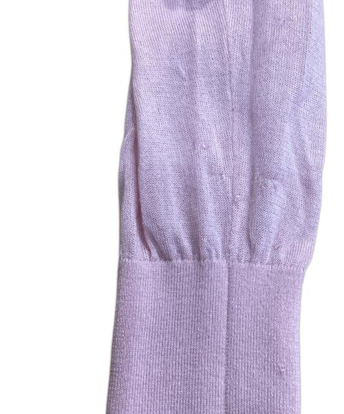 ESTNATION（エストネーション）ESTNATION (エストネーション) リヨセル カシミヤ クルーネック ニット ピンク サイズ:Freeの古着・服飾アイテム