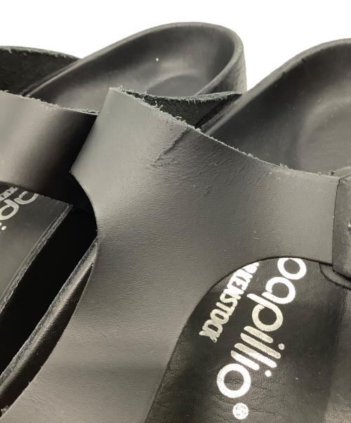 papillio（パピリオ）papillio (パピリオ) GIZEH FLEX PLATFORM サンダル ブラック サイズ:23の古着・服飾アイテム