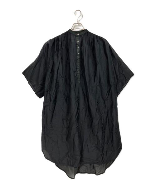 ticca（ティッカ）ticca (ティッカ) シャツワンピース ブラック サイズ:FREEの古着・服飾アイテム