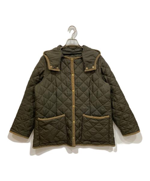 Traditional Weatherwear（トラディショナルウェザーウェア）Traditional Weatherwear (トラディショナルウェザーウェア) キルティングジャケット カーキ サイズ:38の古着・服飾アイテム