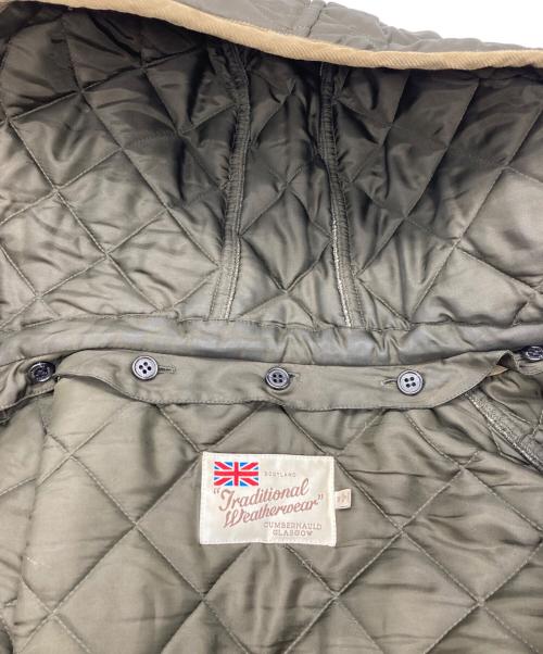 Traditional Weatherwear（トラディショナルウェザーウェア）Traditional Weatherwear (トラディショナルウェザーウェア) キルティングジャケット カーキ サイズ:38の古着・服飾アイテム