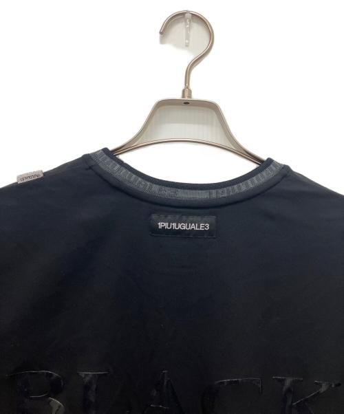 1piu1uguale3（ウノピュウノウグァーレトレ）1piu1uguale3 (ウノピュウノウグァーレトレ) THESAINT MAFIA CLUB (ザ・セインツ・マフィア・クラブ) THESAINT MAFIA CREW ブラック サイズ:Vの古着・服飾アイテム