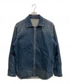 DIESELディーゼル）の古着「Rehab denim ジップアップデニムジャケット」｜インディゴ