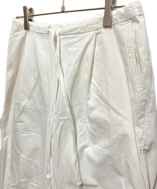 BEARDSLEY（ビアズリー）BEARDSLEY (ビアズリー) ドロストチノパンツ ホワイト サイズ:FREEの古着・服飾アイテム