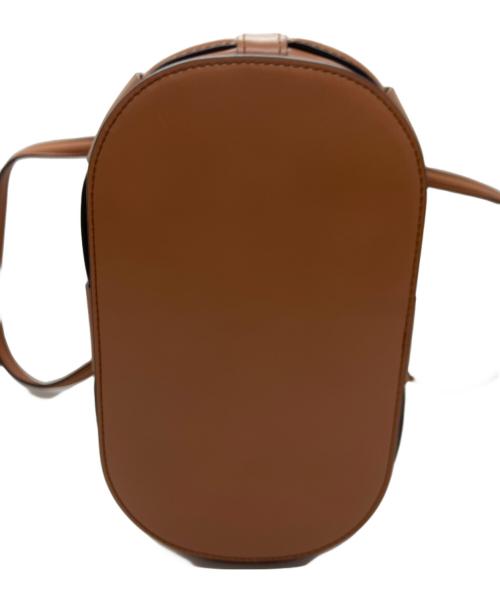 ORSETTO（オルセット）ORSETTO (オルセット) レザーハンドバッグ ブラウンの古着・服飾アイテム