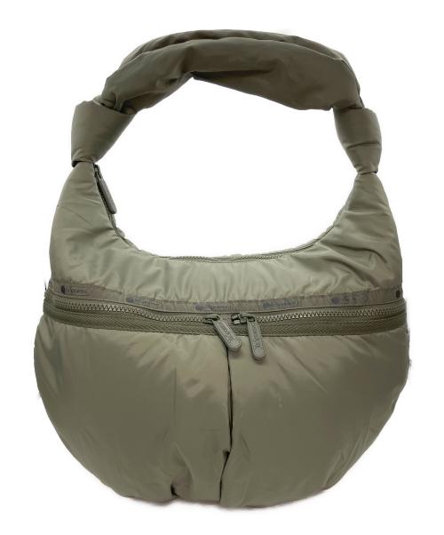 LeSportsac（レスポートサック）LeSportsac (レスポートサック) JOURNAL STANDARD (ジャーナルスタンダード) 別注SHEEN ZIP HOBO バルティックシー バッグ カーキの古着・服飾アイテム