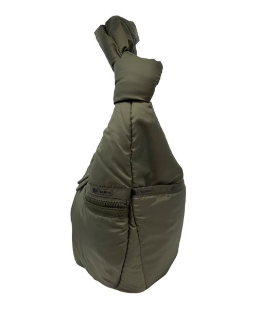 LeSportsac（レスポートサック）LeSportsac (レスポートサック) JOURNAL STANDARD (ジャーナルスタンダード) 別注SHEEN ZIP HOBO バルティックシー バッグ カーキの古着・服飾アイテム