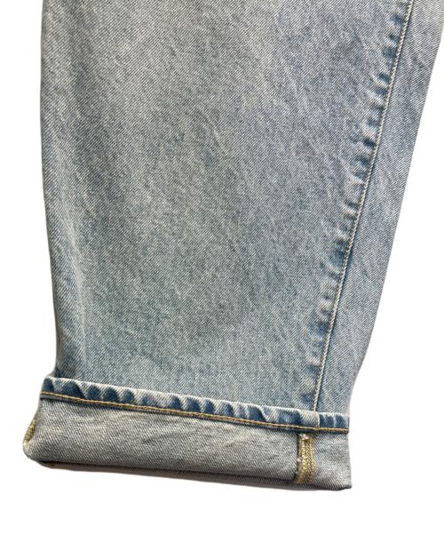 DESCENDANT（ディセンダント）DESCENDANT (ディセンダント) 1995 DENIM TROUSERS BUGGY ブルー サイズ:２の古着・服飾アイテム