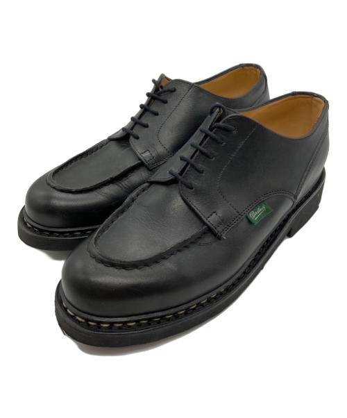 PARABOOT（パラブーツ）PARABOOT (パラブーツ) CHAMBORD/シャンボードUチップシューズ ブラック サイズ:7Fの古着・服飾アイテム