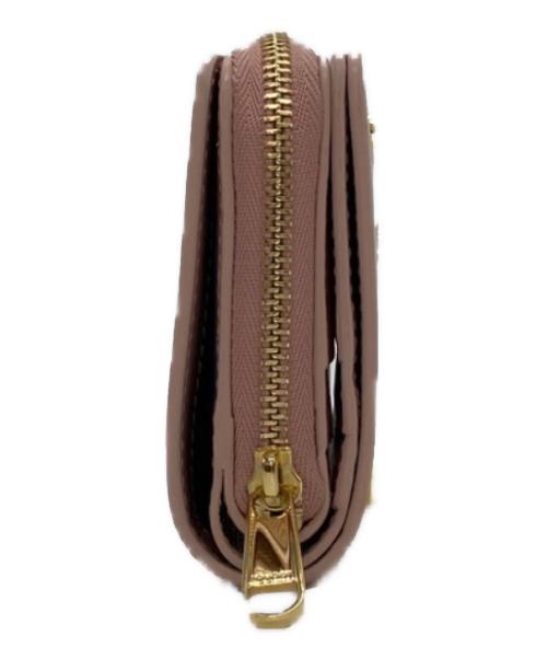 GUCCI（グッチ）GUCCI (グッチ) スクリプトミニウォレット ピンクの古着・服飾アイテム