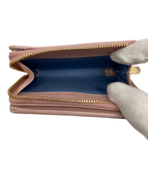 GUCCI（グッチ）GUCCI (グッチ) スクリプトミニウォレット ピンクの古着・服飾アイテム