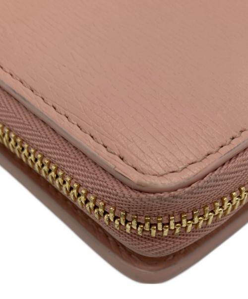 GUCCI（グッチ）GUCCI (グッチ) スクリプトミニウォレット ピンクの古着・服飾アイテム