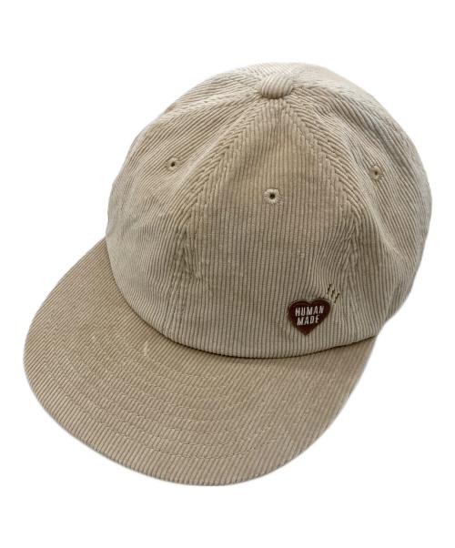 HUMAN MADE（ヒューマンメイド）HUMAN MADE (ヒューマンメイド) コーデュロイキャップ ベージュ サイズ:-の古着・服飾アイテム