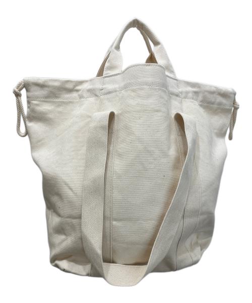 marimekko（マリメッコ）marimekko (マリメッコ) Mono City Tote トートバッグ アイボリーの古着・服飾アイテム
