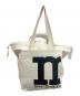 中古・古着 marimekko (マリメッコ) Mono City Tote トートバッグ アイボリー：7000円