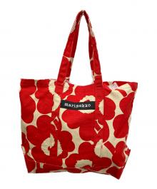 marimekko（マリメッコ）の古着「トートバッグ」｜レッド