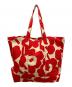 marimekko (マリメッコ) トートバッグ レッド：7000円