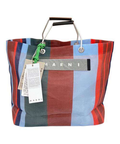 MARNI（マルニ）MARNI (マルニ) フラワーカフェトートバッグ マルチカラーの古着・服飾アイテム