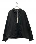 hotel palaceホテルプレイス）の古着「オーバーシルエットフードブルゾン」｜ブラック