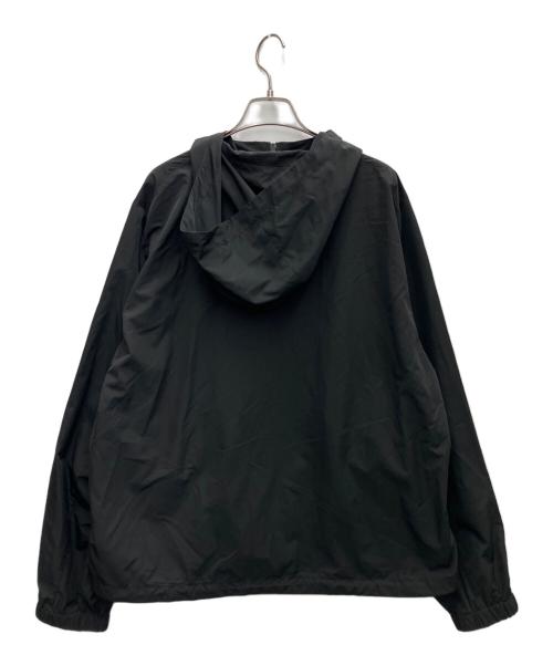 hotel palace（ホテルプレイス）hotel palace (ホテルプレイス) オーバーシルエットフードブルゾン ブラック サイズ:Lの古着・服飾アイテム