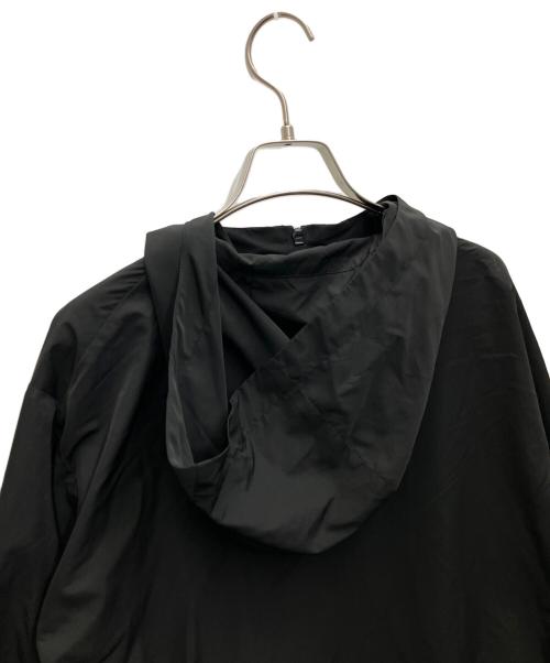 hotel palace（ホテルプレイス）hotel palace (ホテルプレイス) オーバーシルエットフードブルゾン ブラック サイズ:Lの古着・服飾アイテム