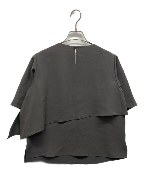 Leilian WHITE LABEL（レリアン ホワイトレーベル）Leilian WHITE LABEL (レリアン ホワイトレーベル) ブラウス グレー サイズ:9の古着・服飾アイテム