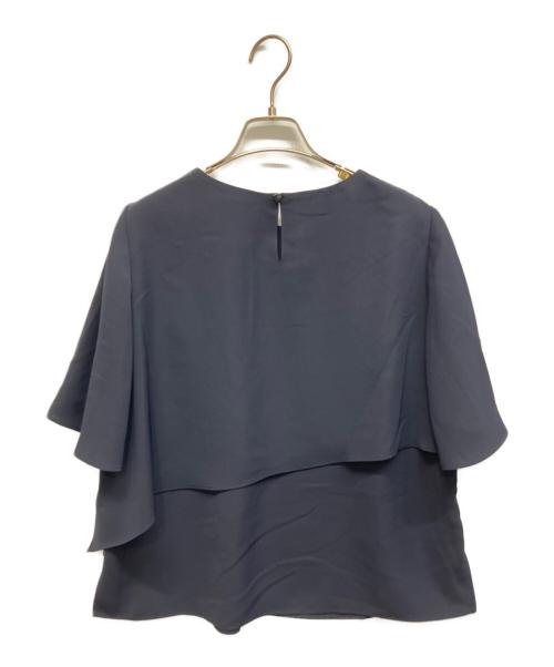 Leilian WHITE LABEL（レリアン ホワイトレーベル）Leilian WHITE LABEL (レリアン ホワイトレーベル) ブラウス ネイビー サイズ:11の古着・服飾アイテム