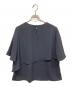 Leilian WHITE LABEL (レリアン ホワイトレーベル) ブラウス ネイビー サイズ:11：6000円