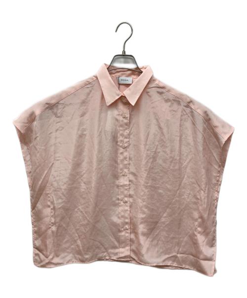 MOGA（モガ）MOGA (モガ) セシェプレーンケープシャツ ピンク サイズ:2 未使用品の古着・服飾アイテム