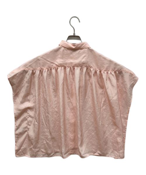MOGA（モガ）MOGA (モガ) セシェプレーンケープシャツ ピンク サイズ:2 未使用品の古着・服飾アイテム
