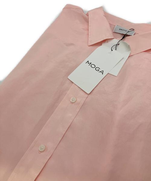 MOGA（モガ）MOGA (モガ) セシェプレーンケープシャツ ピンク サイズ:2 未使用品の古着・服飾アイテム