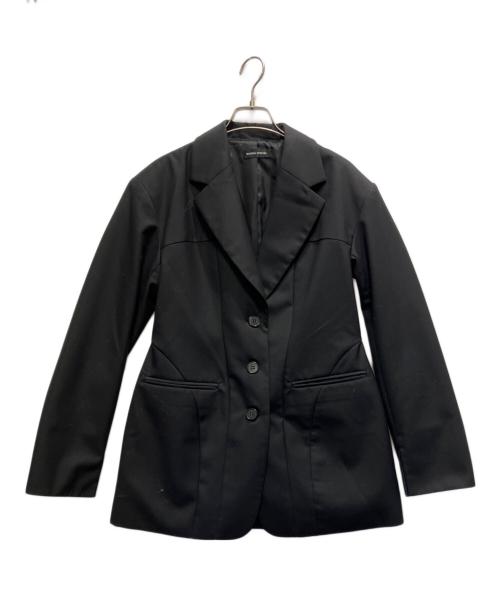 MAISON SPECIAL（メゾンスペシャル）MAISON SPECIAL (メゾンスペシャル) テーラードジャケット ブラック サイズ:36の古着・服飾アイテム