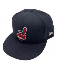 New Era（ニューエラ）の古着「ワフー酋長ロゴキャップ」｜ブラック