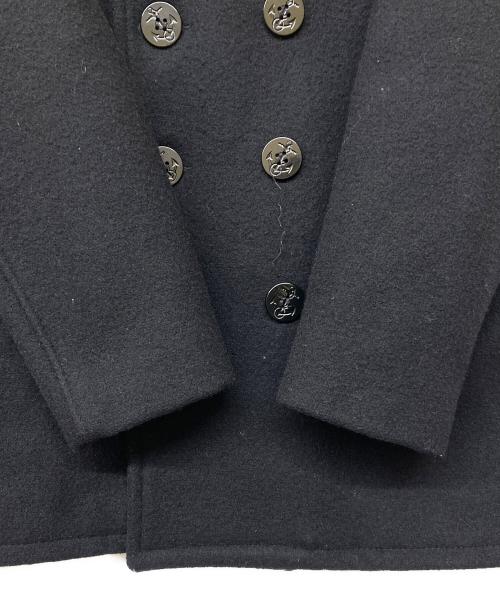 U.S.740N PEA JACKET Schott（ショットピーコート）U.S.740N PEA JACKET Schott (ショットピーコート) Pコート ブラック サイズ:Mの古着・服飾アイテム