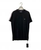 EMPORIO ARMANIエンポリオ アルマーニ）の古着「クルーネックTシャツ」｜ブラック
