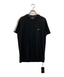 EMPORIO ARMANI（エンポリオ アルマーニ）の古着「クルーネックTシャツ」｜ブラック