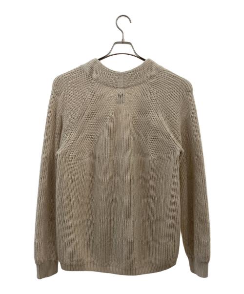 BATONER（バトナ―）BATONER (バトナ―) ショールカラーカーディガン アイボリー サイズ:2の古着・服飾アイテム
