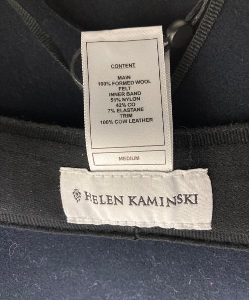 HELEN KAMINSKI（ヘレンカミンスキー）HELEN KAMINSKI (ヘレンカミンスキー) ハット ネイビー サイズ:M 未使用品の古着・服飾アイテム