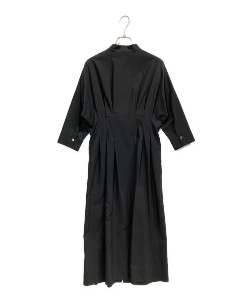 DRESSTERIOR（ドレステリア）DRESSTERIOR (ドレステリア) ウエストシェイプシャツワンピース ブラック サイズ:34の古着・服飾アイテム