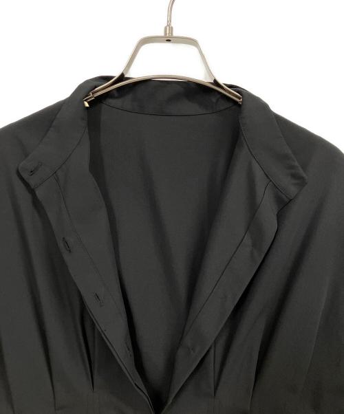 DRESSTERIOR（ドレステリア）DRESSTERIOR (ドレステリア) ウエストシェイプシャツワンピース ブラック サイズ:34の古着・服飾アイテム
